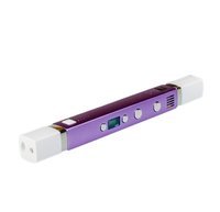 3д ручка MyRiwell 3 RP100C Purple + 30 м пластика + трафарети
