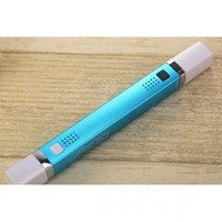 3д ручка MyRiwell 3 RP100C Light Blue + 30 м пластика + трафарети
