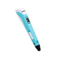 3д ручка MyRiwell 2 RP100B Blue + 30 м пластика + трафарети