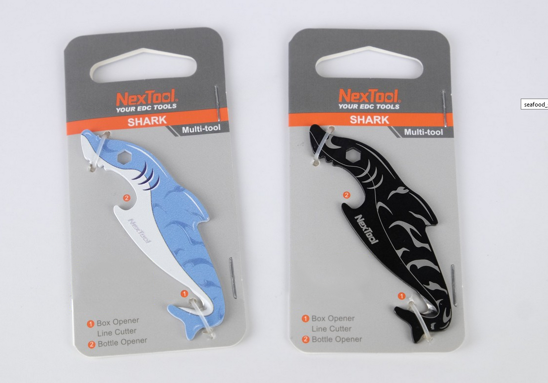 Міні-Мультитул NexTool EDC box cutter Shark KT5521Blue
