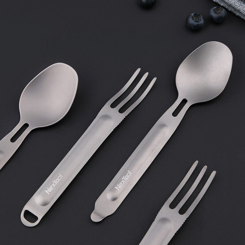Столовий прилад NexTool Outdoor Spoon Fork KT5525