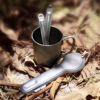 Столовий прилад NexTool Outdoor Spoon Fork KT5525