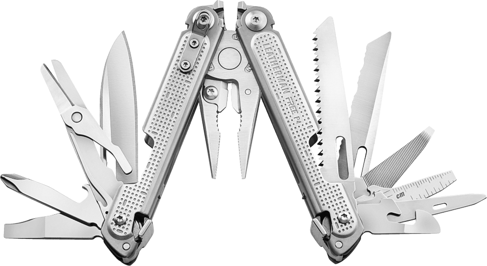 832642 Мультиінструмент Leatherman Free P4, синтетичний чохол, картонна коробка