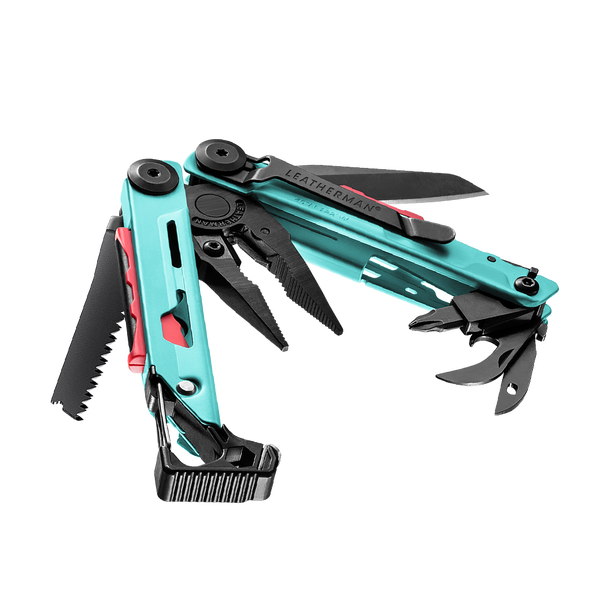 832733 Мультиінструмент LEATHERMAN SIGNAL AQUA, синтетичний чохол, картонна коробка