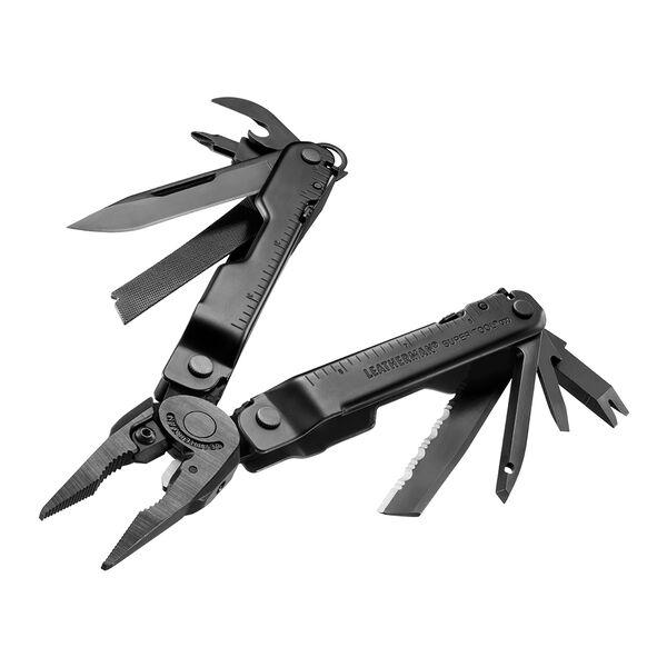 832758 Мультиінструмент LEATHERMAN Super Tool 300M BLACK, чохол MOLLE (чорн), картонна коробка