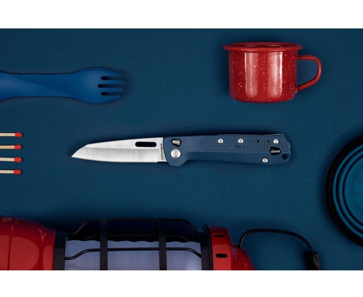 Ніж-мультитул Leatherman Free K2 Navy