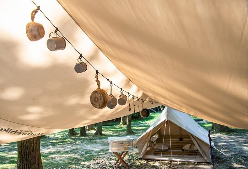 Мотузка Naturehike NH19PJ040 430 мм, темно-сірий