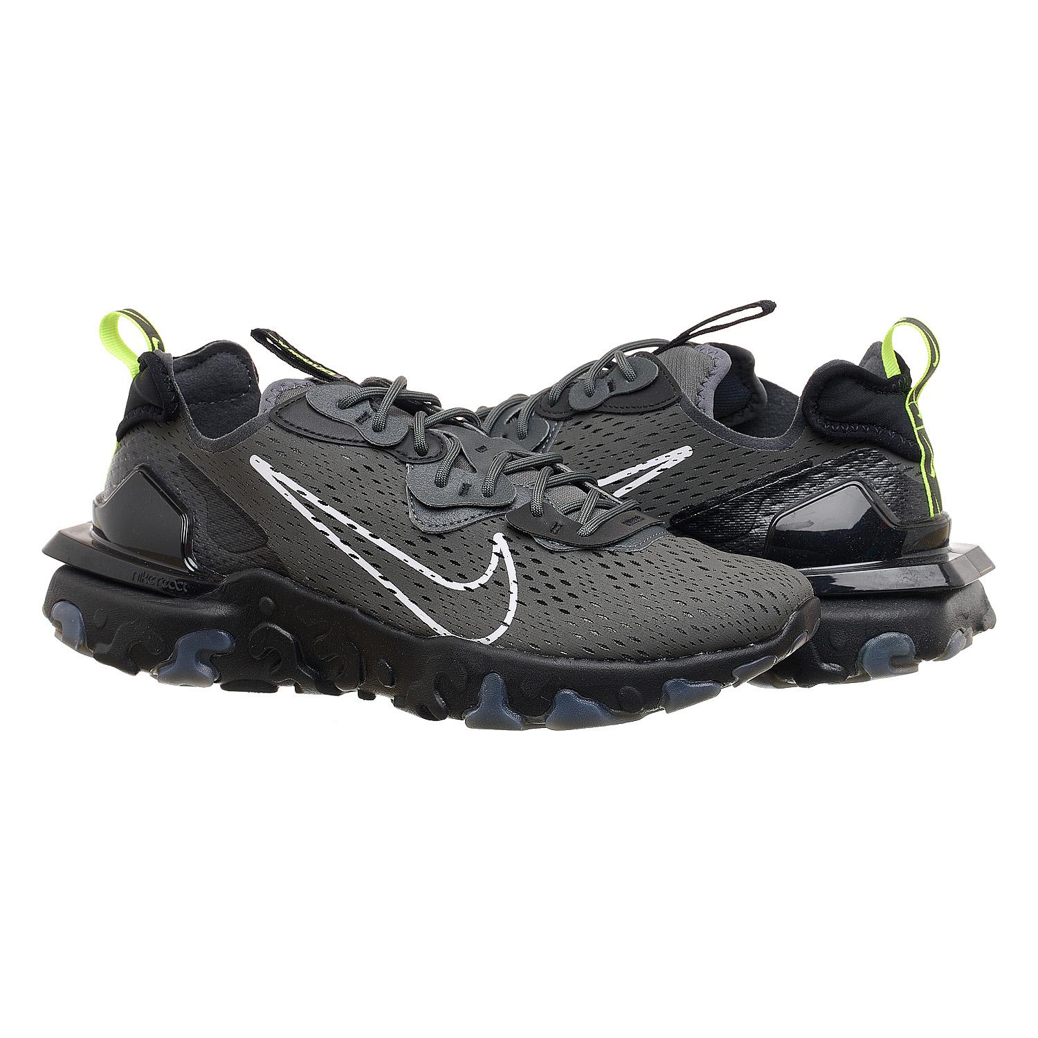 Кросівки чоловічі Nike React Vision Men's Shoes - Grey (DZ4498-001)