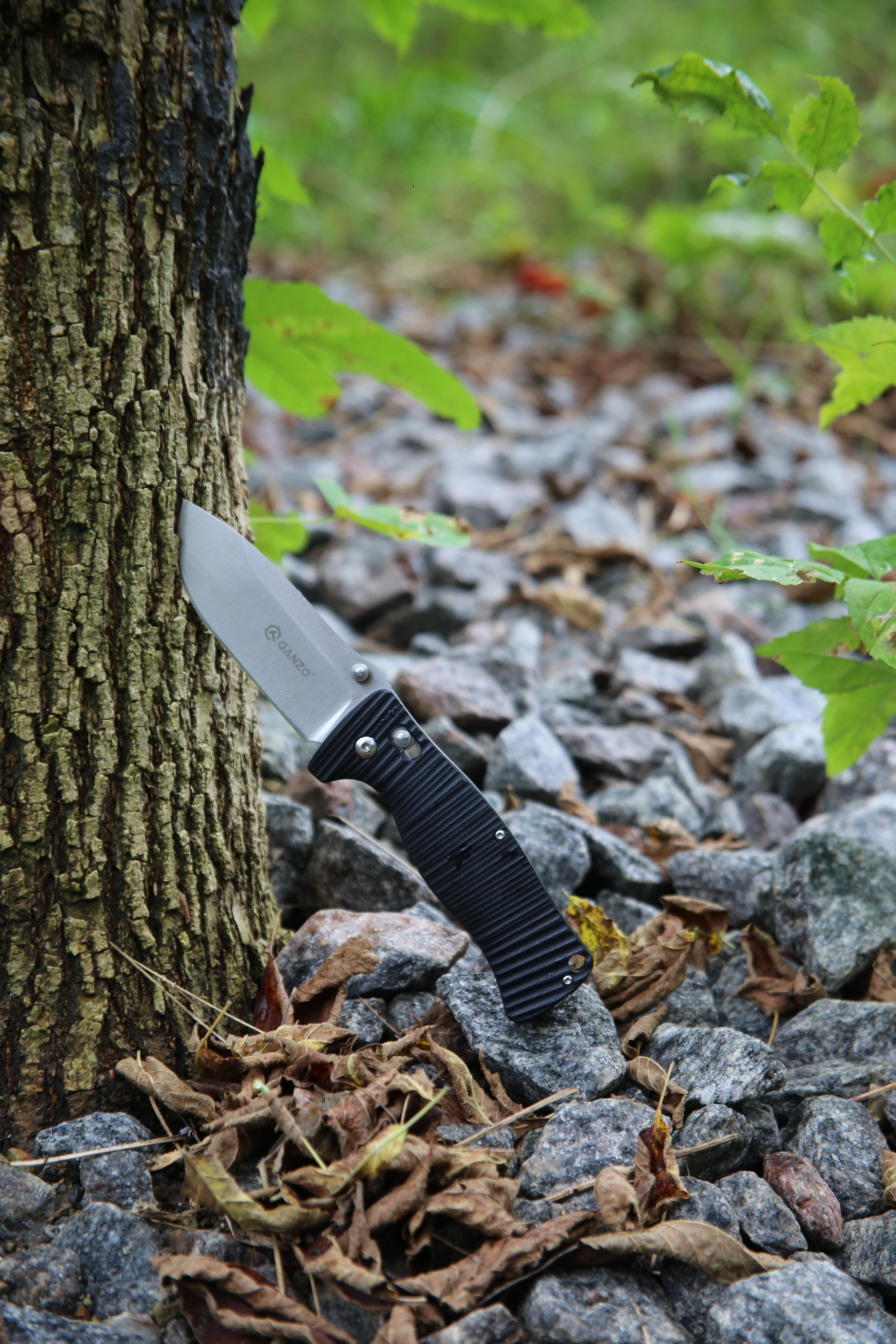 Ніж складний Ganzo G720-B чорний