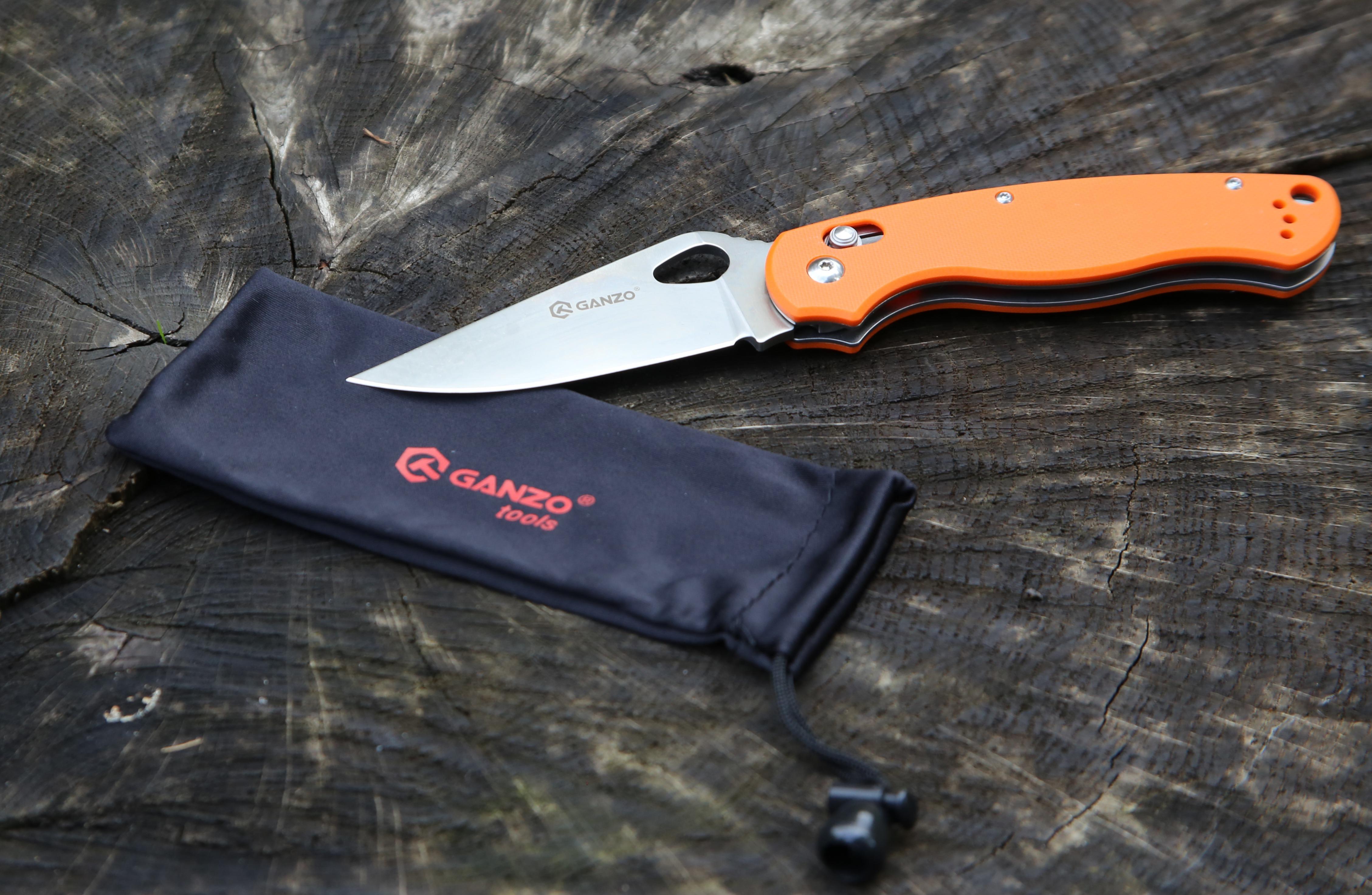 Ніж складний Ganzo G729-OR помаранчевий