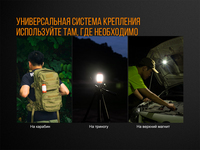 Ліхтар кемпінговий Fenix CL26R зелений