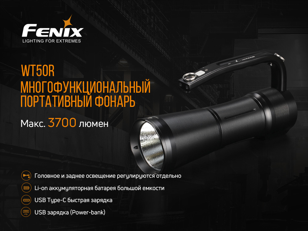 Ліхтар ручний Fenix WT50R