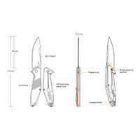 Ніж складний Ruike D191-B