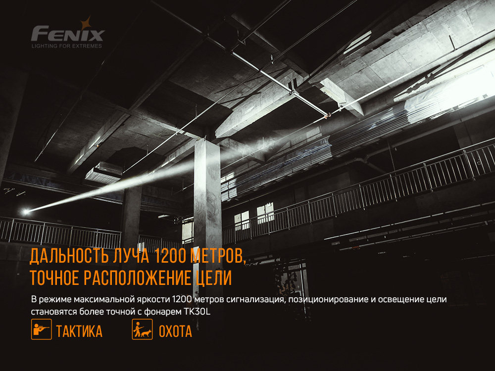 Ліхтар ручний лазерний Fenix TK30 Laser TK30L