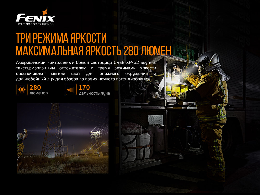 Ліхтар ручний Fenix WF30RE