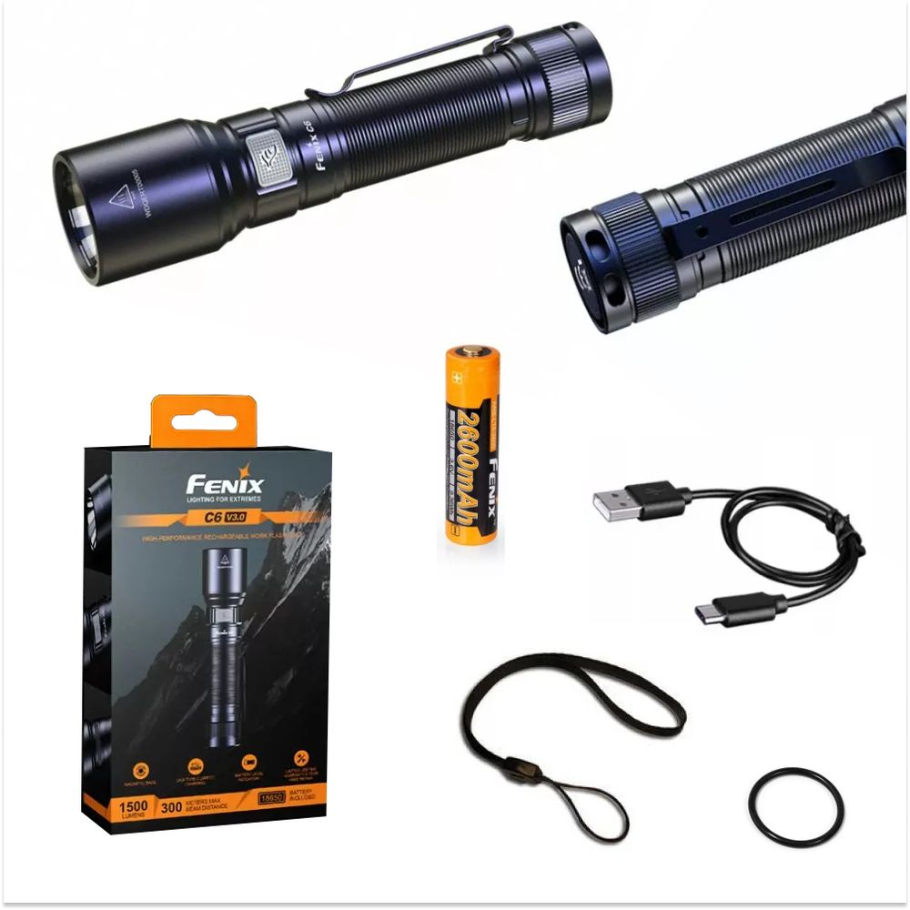 Ліхтар ручний Fenix C6 V3.0 C6V30