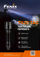 Ліхтар ручний Fenix TK22TAC