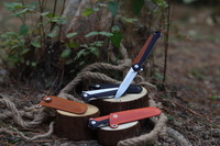 Ніж складний Roxon K3 лезо 12C27, білий