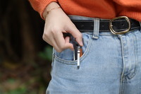 Ніж складний Roxon K3 лезо 12C27, білий