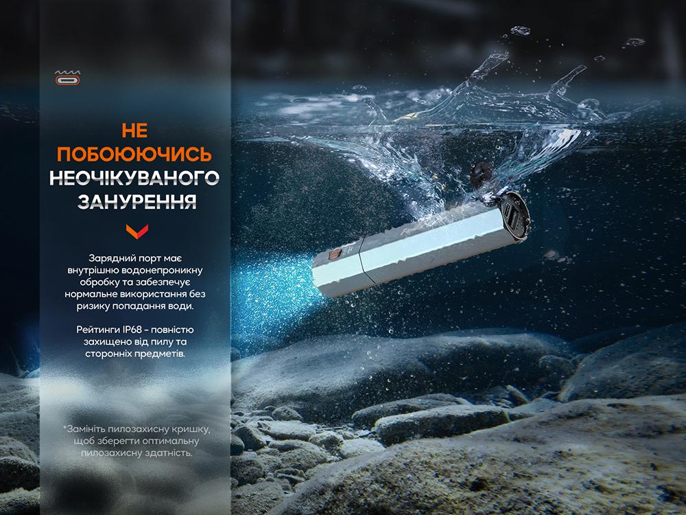 Ліхтар ручний Fenix E-CP блакитний E-CPblue