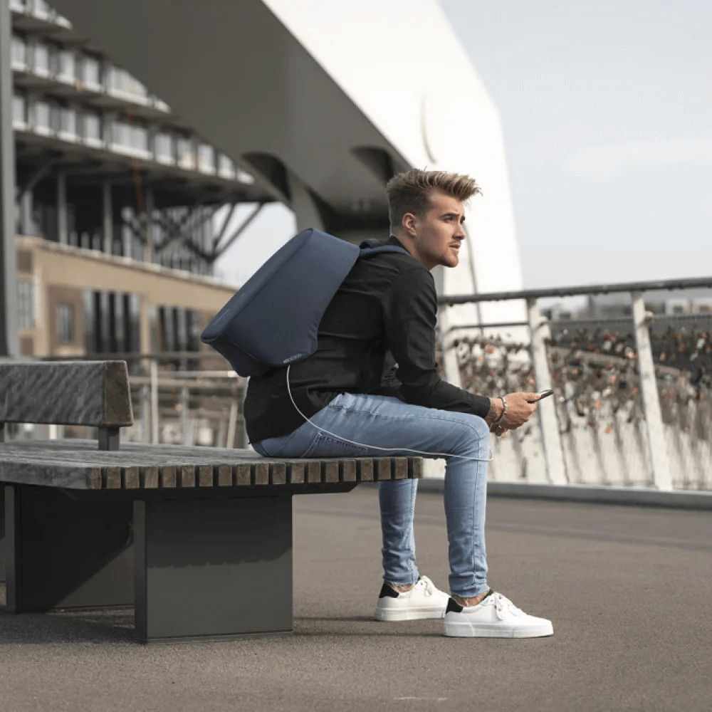 Рюкзак-антизлодій XD Design Bobby Hero Regular Light Blue P705.299