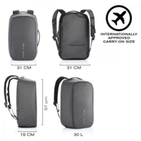 Рюкзак-антизлодій XD Design Bobby Duffle Anti-Theft Travelbag Black P705.271
