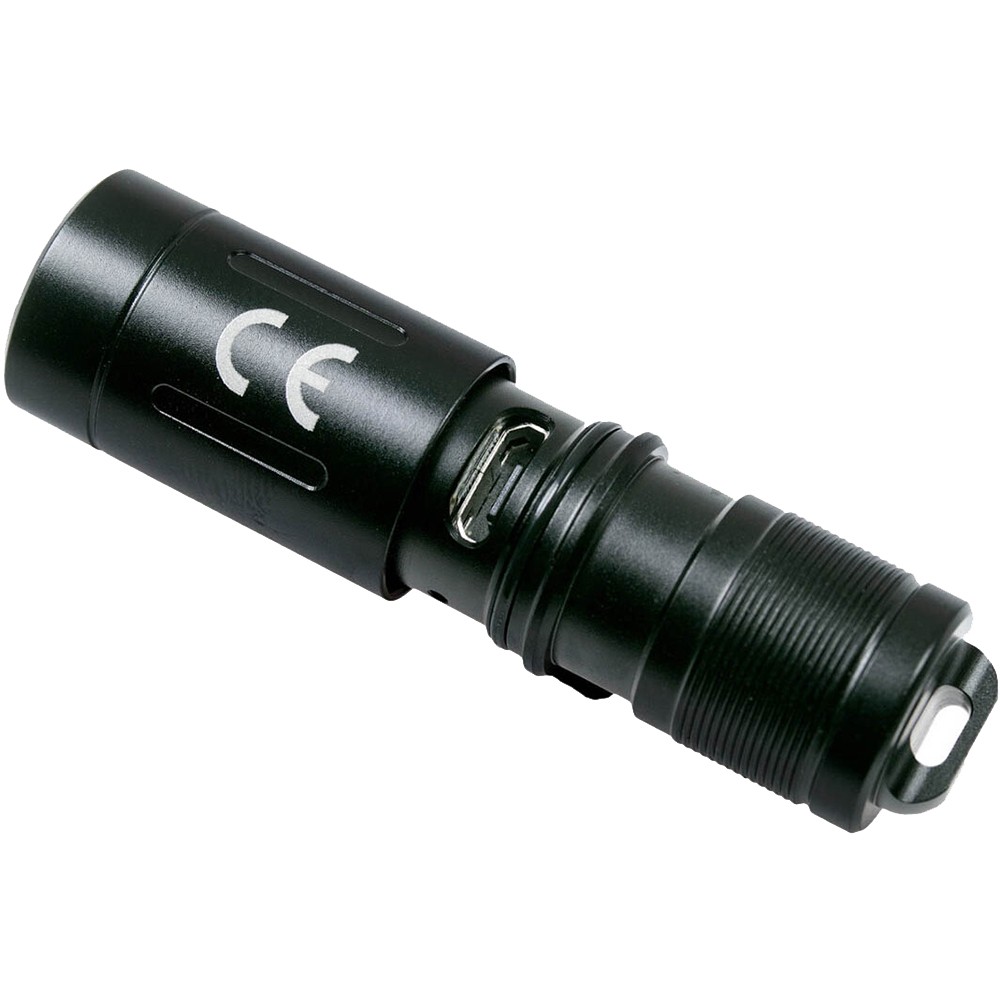 Ліхтар ручний Fenix E02R чорний E02Rblk