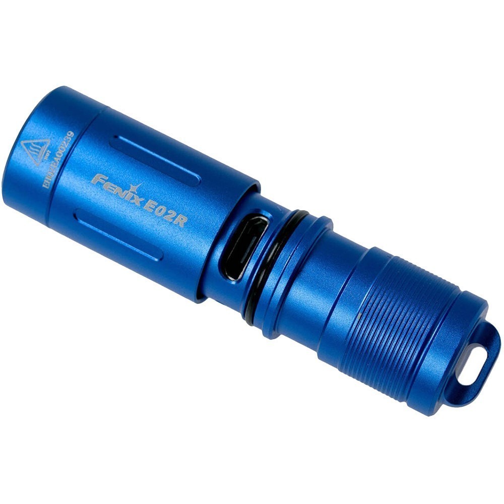 Ліхтар ручний Fenix E02R синій E02Rbl