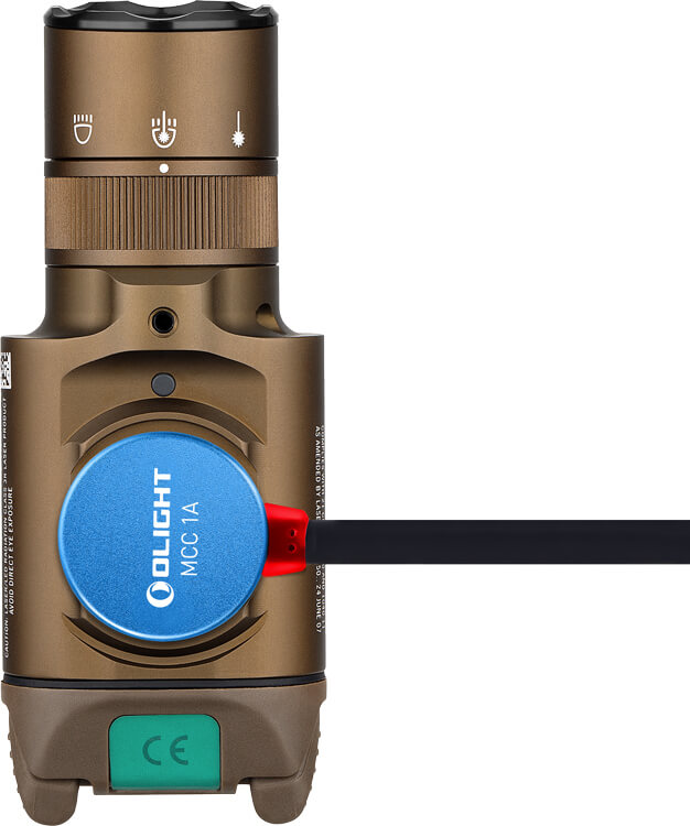 Ліхтар з ЛЦУ Olight Baldr Pro R DT Desert Tan