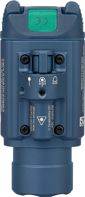 Ліхтар Olight Baldr Pro Midnight Blue з зеленим ЛЦВ