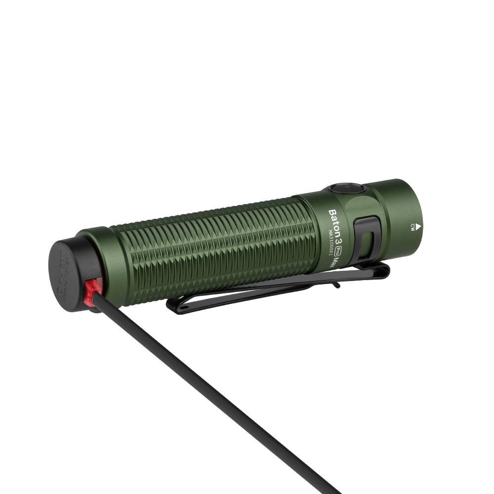 Ліхтар Olight Baton 3 Pro Max OD Green