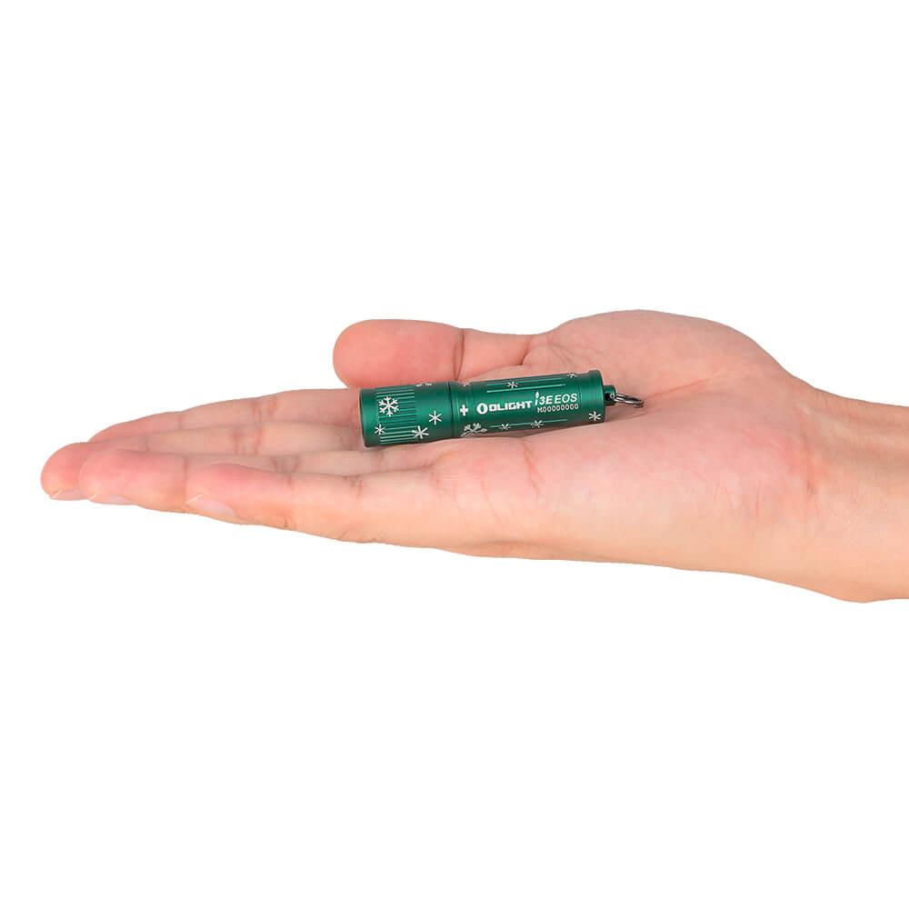 Ліхтар-брелок Olight I3E EOS Snowflake green