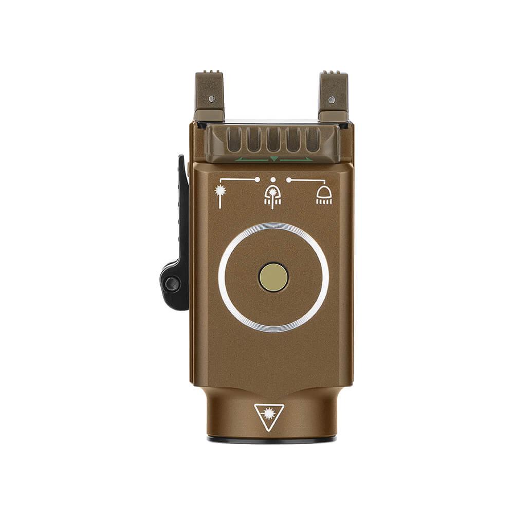 Ліхтар Olight Baldr S green laser Desert Tan