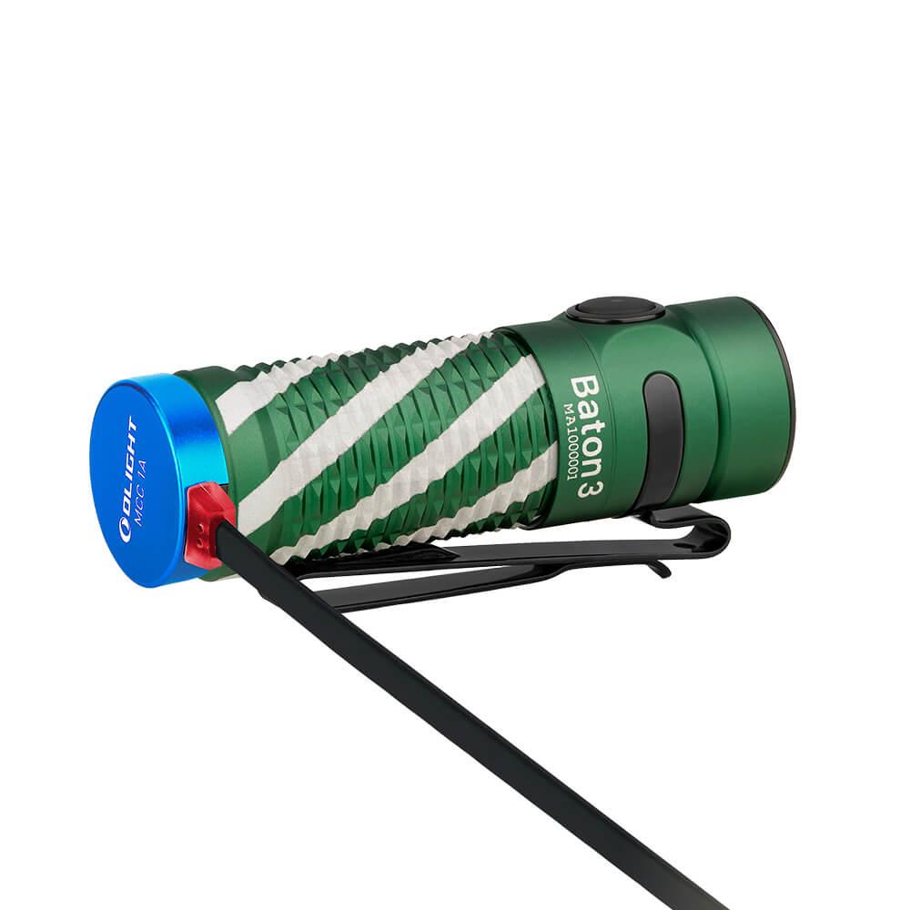 Ліхтар Olight Baton 3 Christmas green