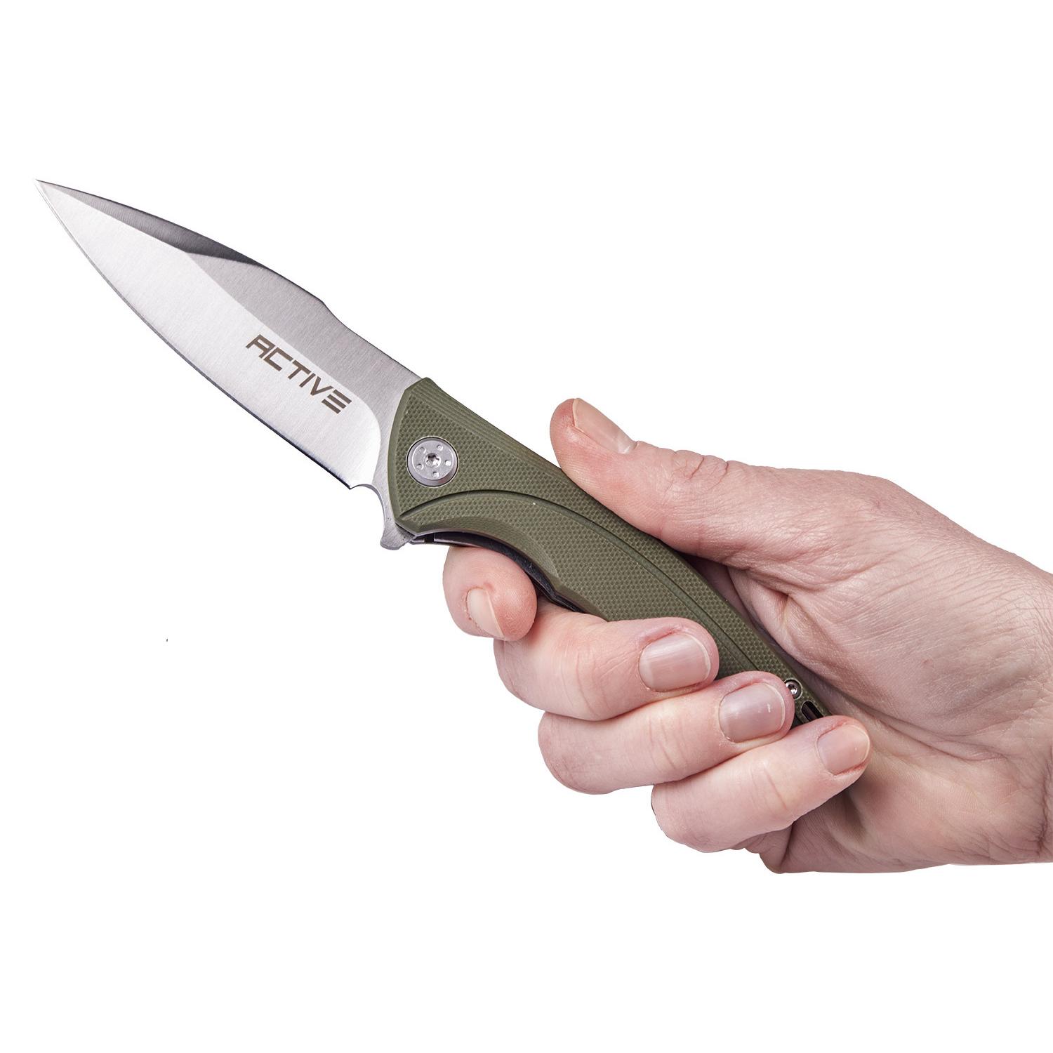 Ніж Active Varan Olive VK-JJ085OL 63.03.23