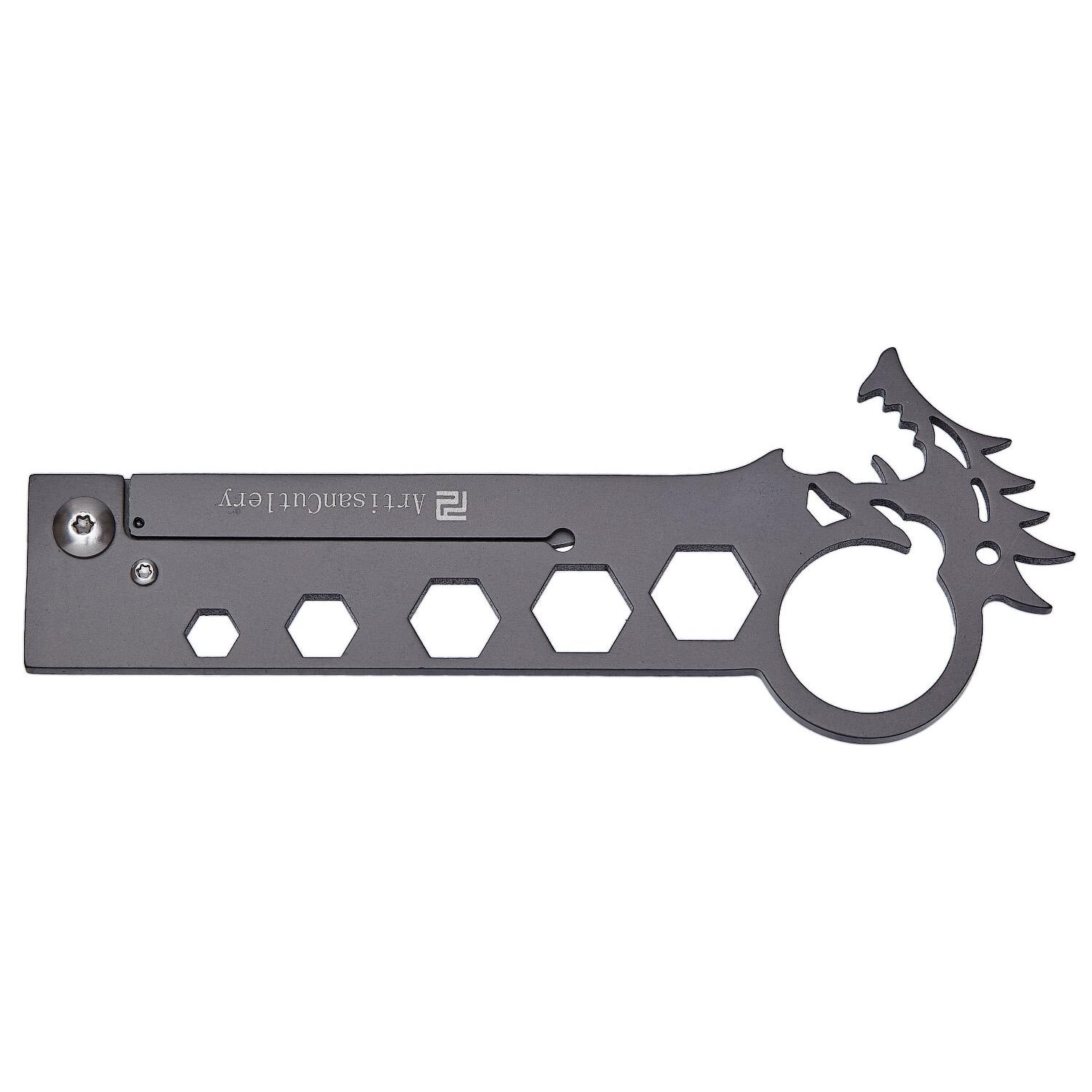 Ніж Artisan Dragon Grey AUS-8 1606-GY 2798.01.04