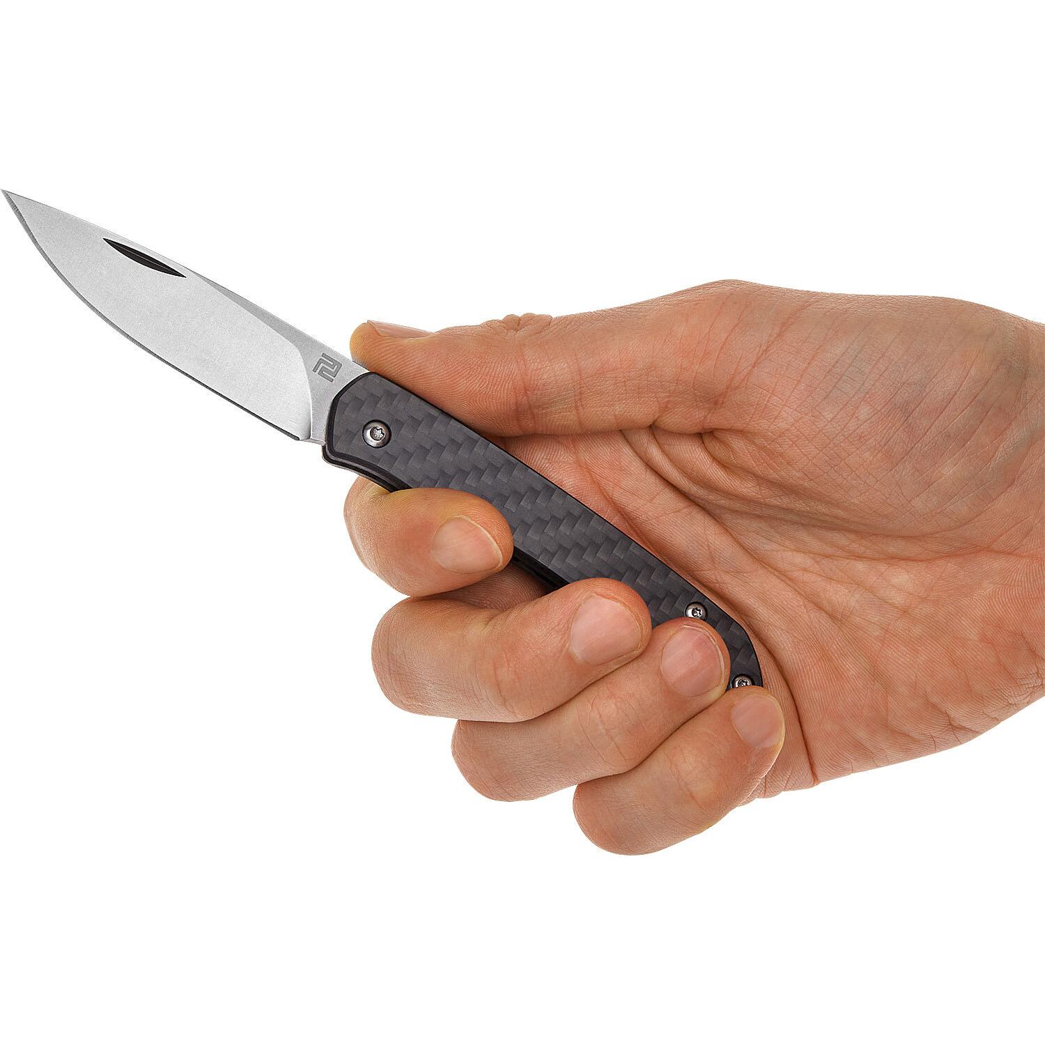 Ніж Artisan Biome CF Black 1840P-CF 2798.02.79