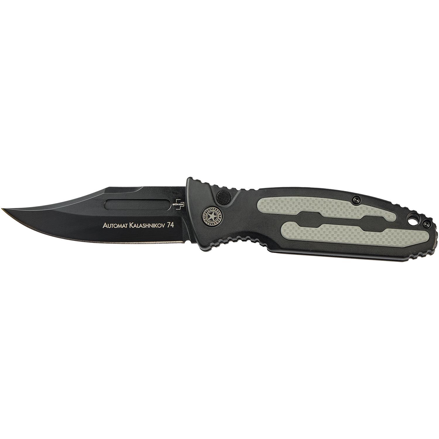 Ніж Boker Plus Kalashnikov 74 Auto Black 01KALS136 2373.10.24