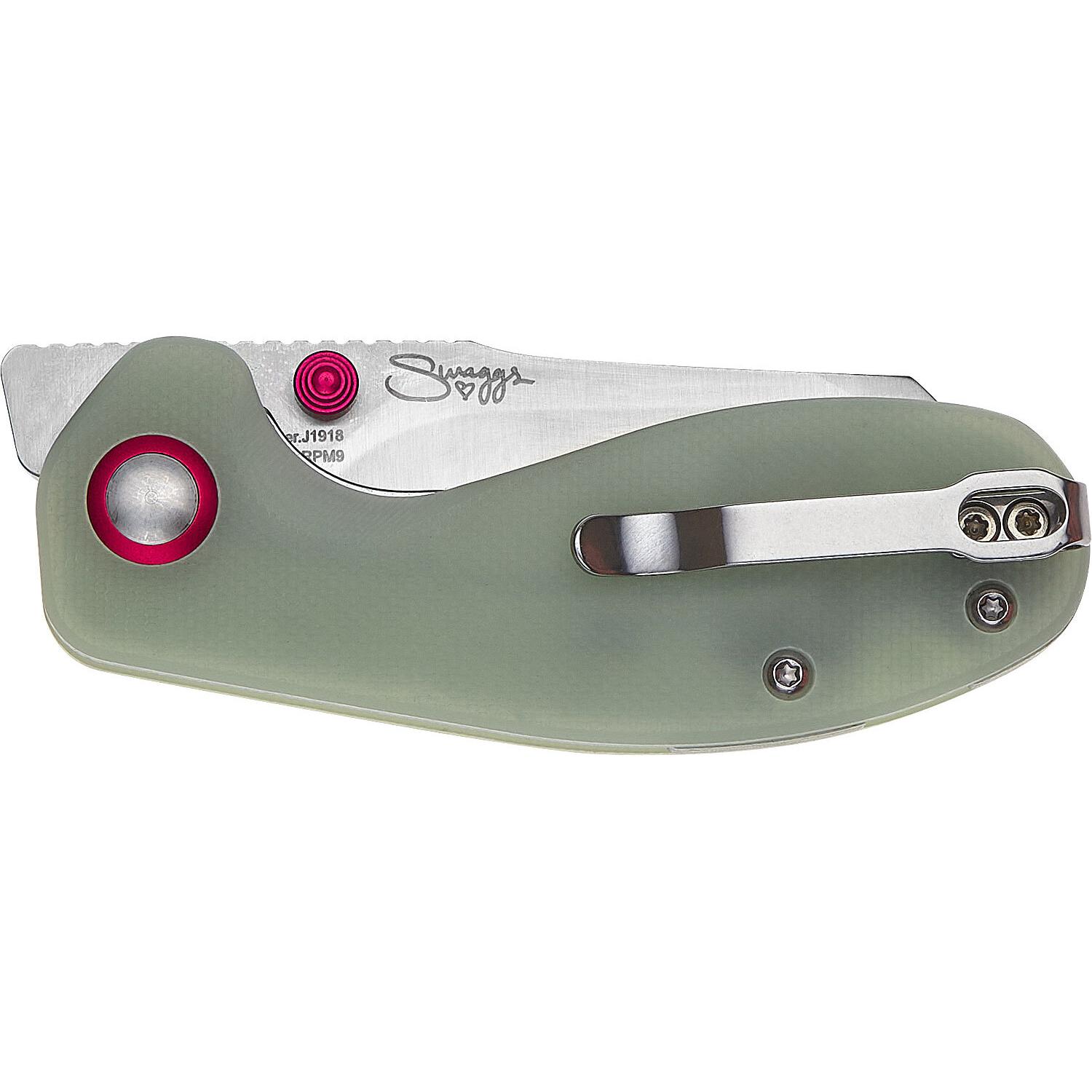 Ніж CJRB Maileah Mint Green J1918-NTG 2798.02.96