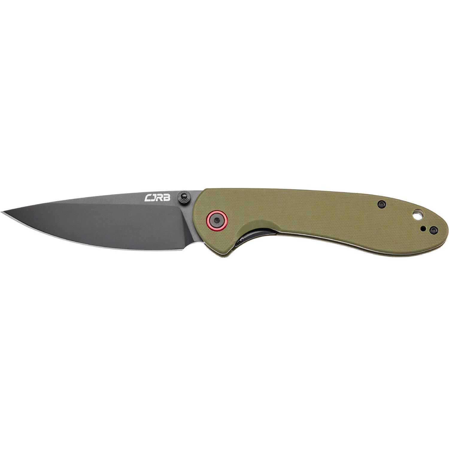 Ніж CJRB Feldspar Black Blade Green J1912-BGNF 2798.03.04
