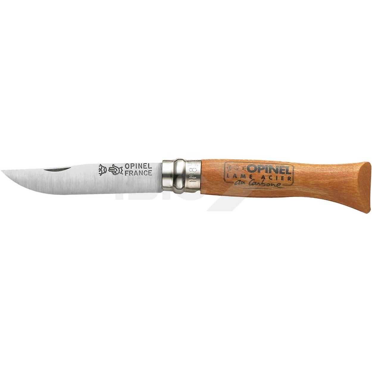 Ніж Opinel №8 Carbone 113080 204.63.29