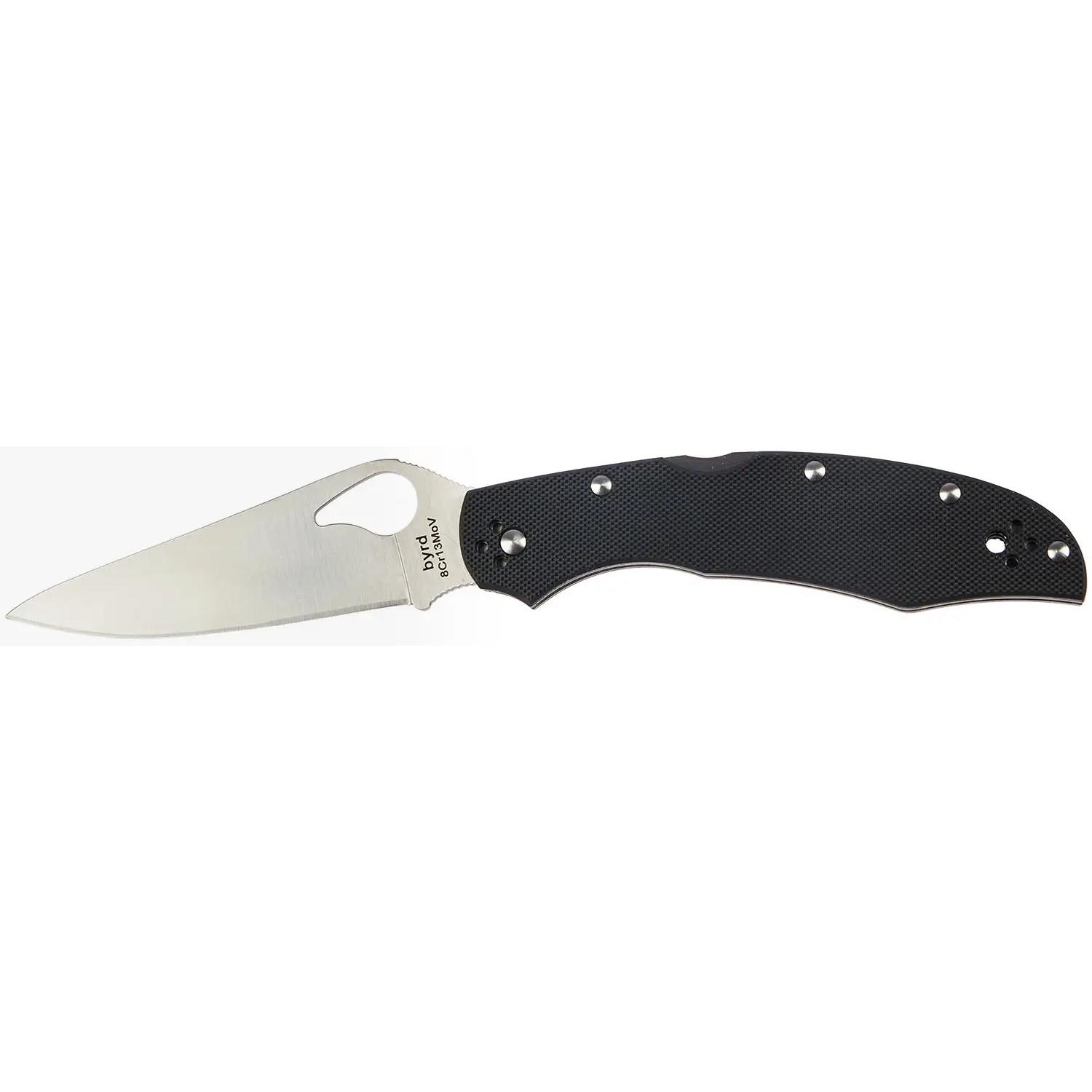 Ніж Spyderco Byrd Cara Cara2 G10 Black BY03GP2 87.11.07
