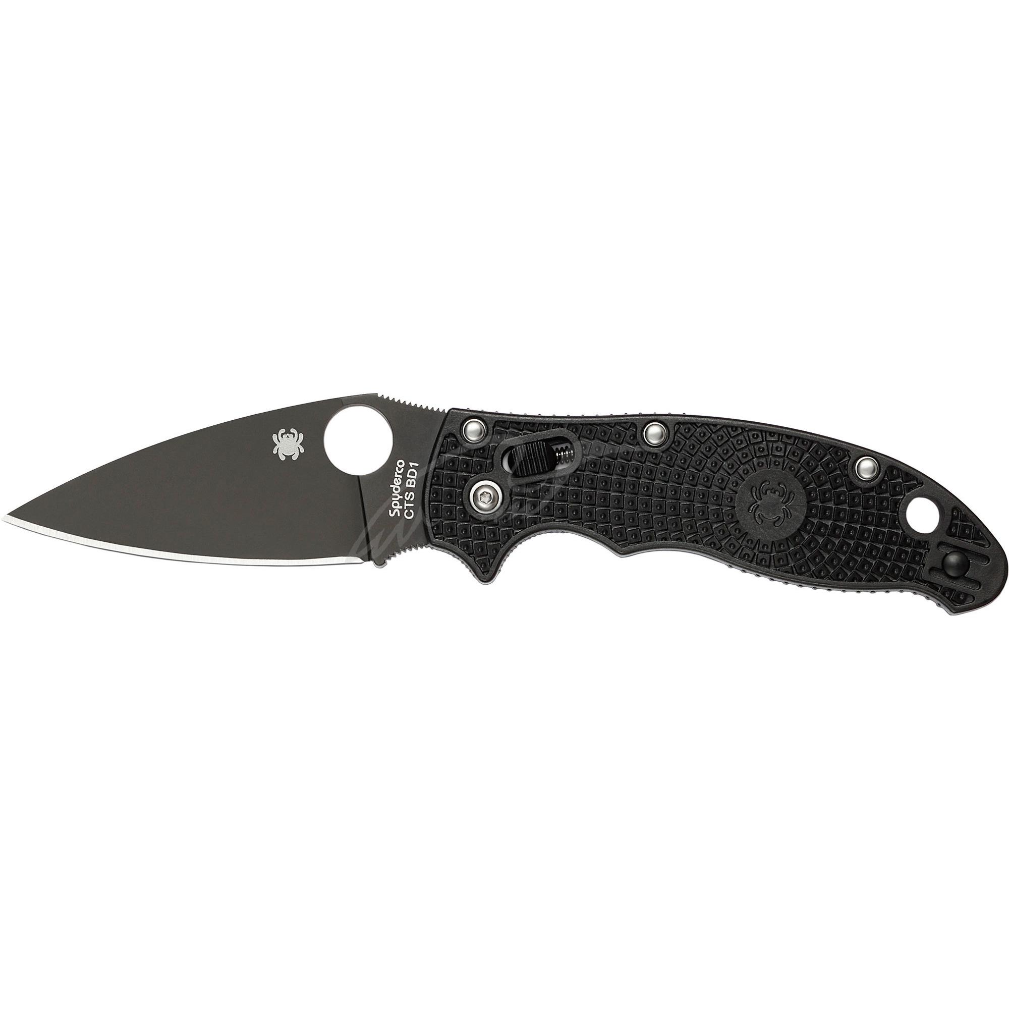 Ніж Spyderco Manix 2 Black Blade C101PBBK2 87.13.24