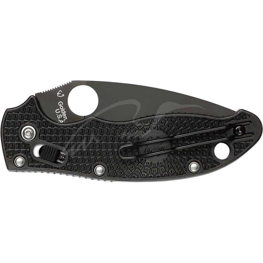 Ніж Spyderco Manix 2 Black Blade C101PBBK2 87.13.24