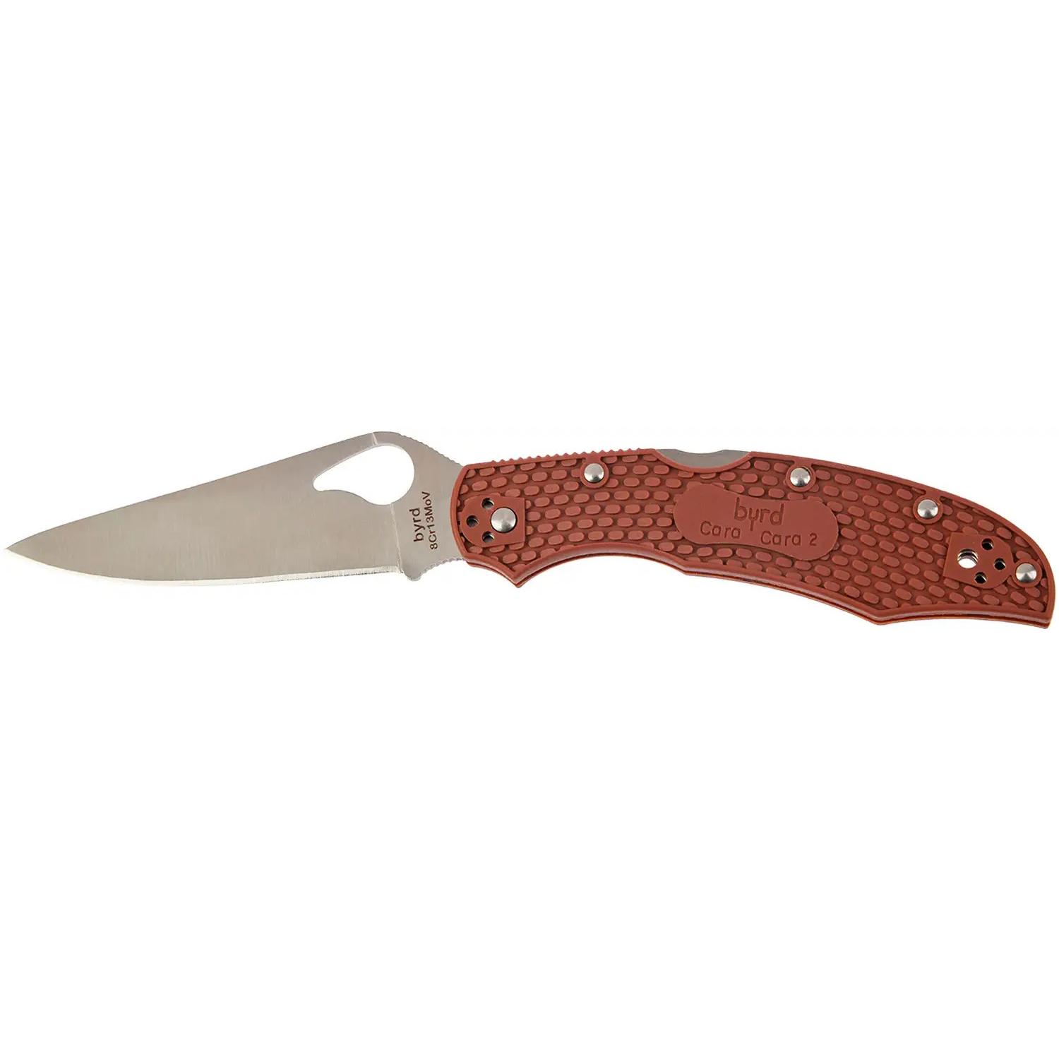 Ніж Spyderco Byrd Cara Cara 2 колір: коричневий BY03PBN2 87.13.42