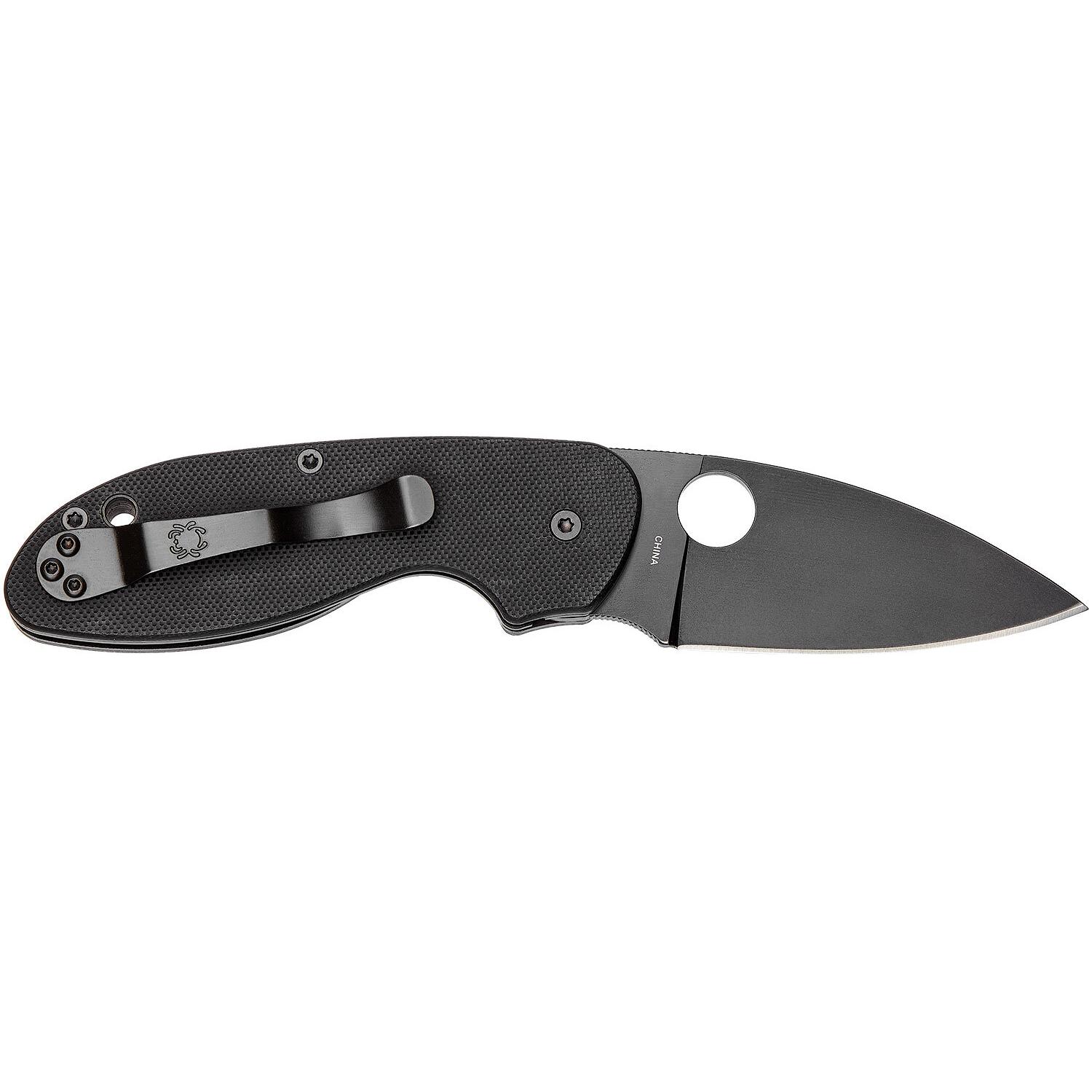 Ніж Spyderco Efficient Black Blade C216GPBBK 87.13.60