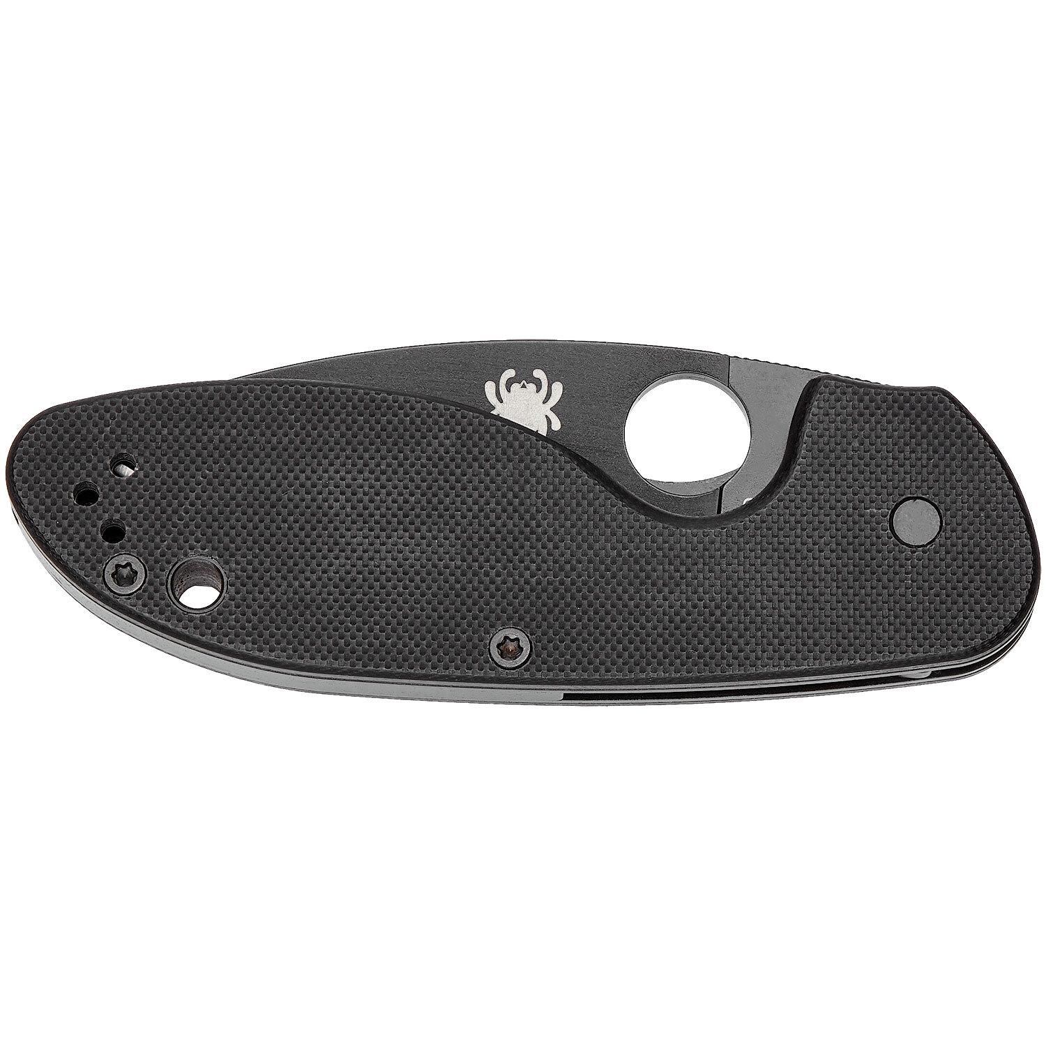 Ніж Spyderco Efficient Black Blade C216GPBBK 87.13.60