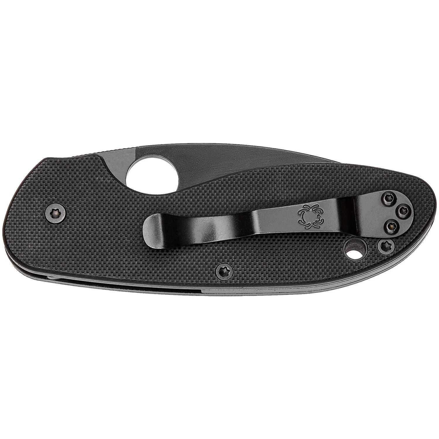 Ніж Spyderco Efficient Black Blade C216GPBBK 87.13.60