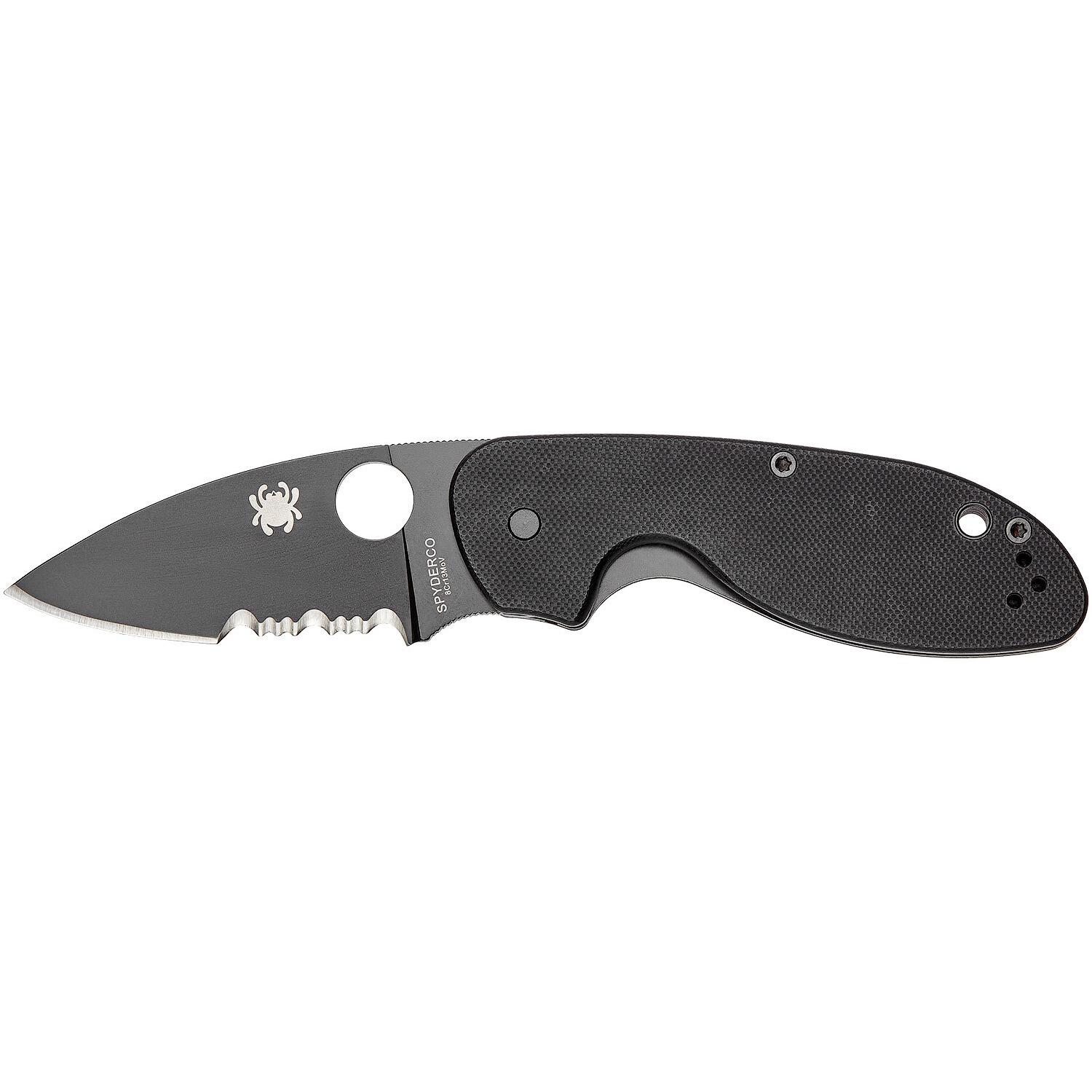 Ніж Spyderco Efficient Black Blade C216GPSBBK 87.13.61