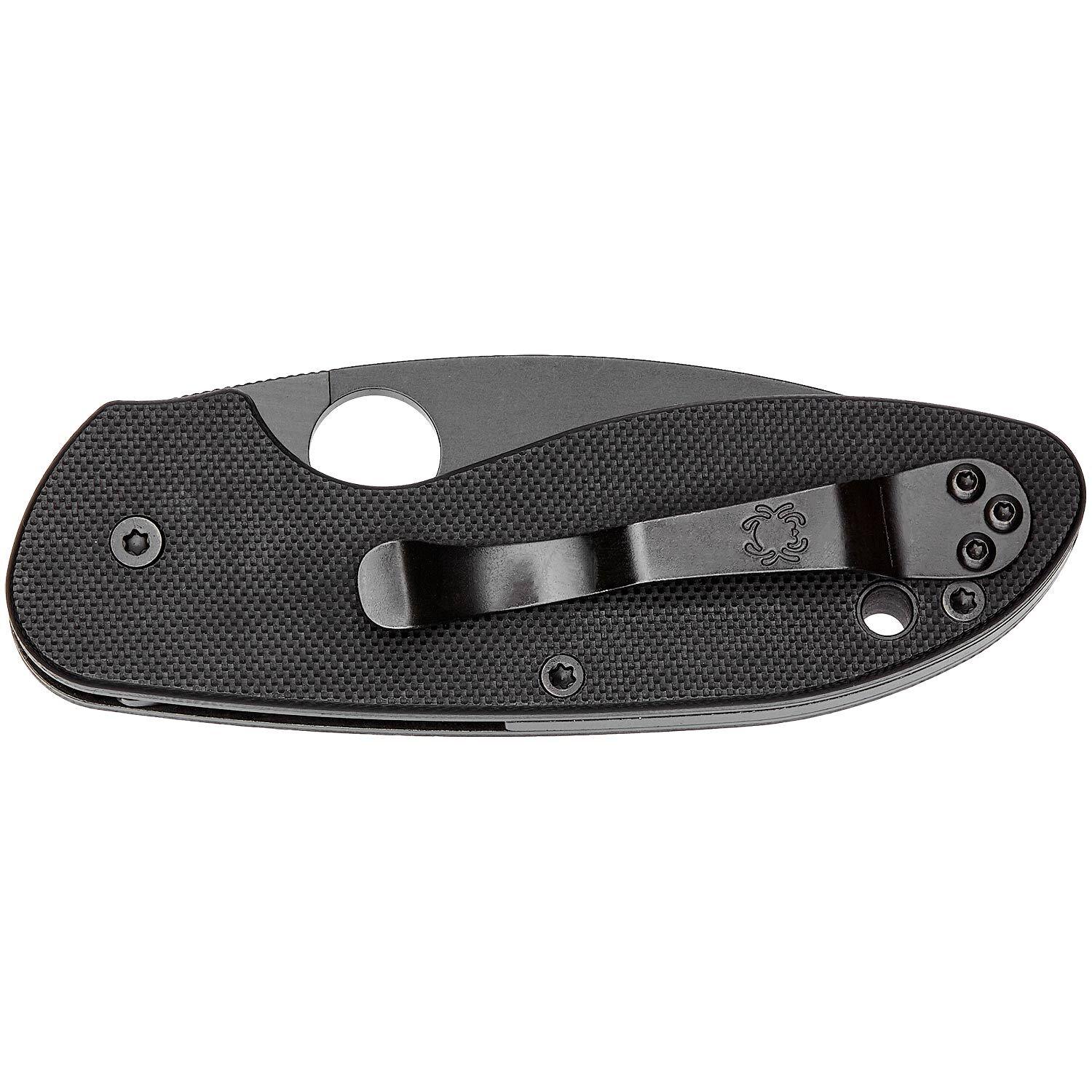 Ніж Spyderco Efficient Black Blade C216GPSBBK 87.13.61